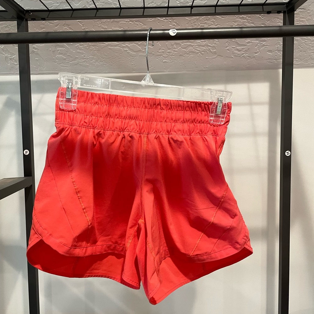 Red lululemon shorts!
